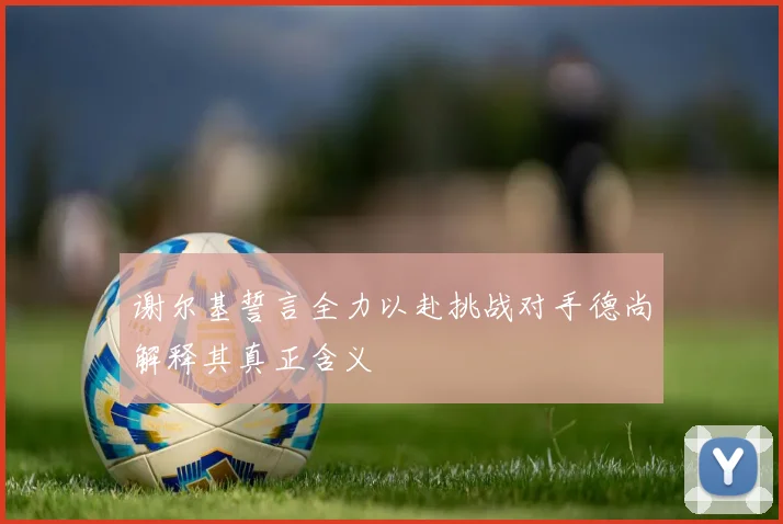 谢尔基誓言全力以赴挑战对手德尚解释其真正含义